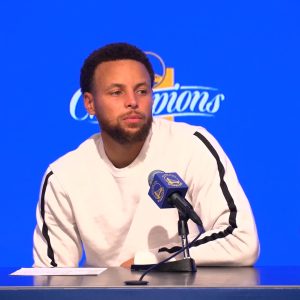 Stephen Curry shares a special message for James Wiseman