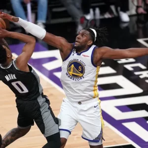 Warriors collapse in tense and frenetic Game 1