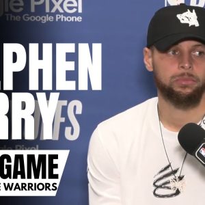 Stephen Curry reacts to Lakers ending Warriors’ season