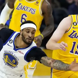 Warriors to play Lakers twice in 2023 NBA preseason