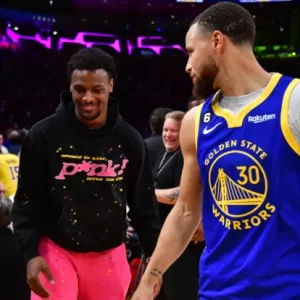 Steph Curry had this to say about Bronny James