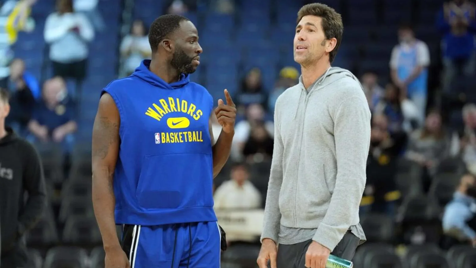 Draymond Green reacts to Bob Myers officially leaving Warriors
