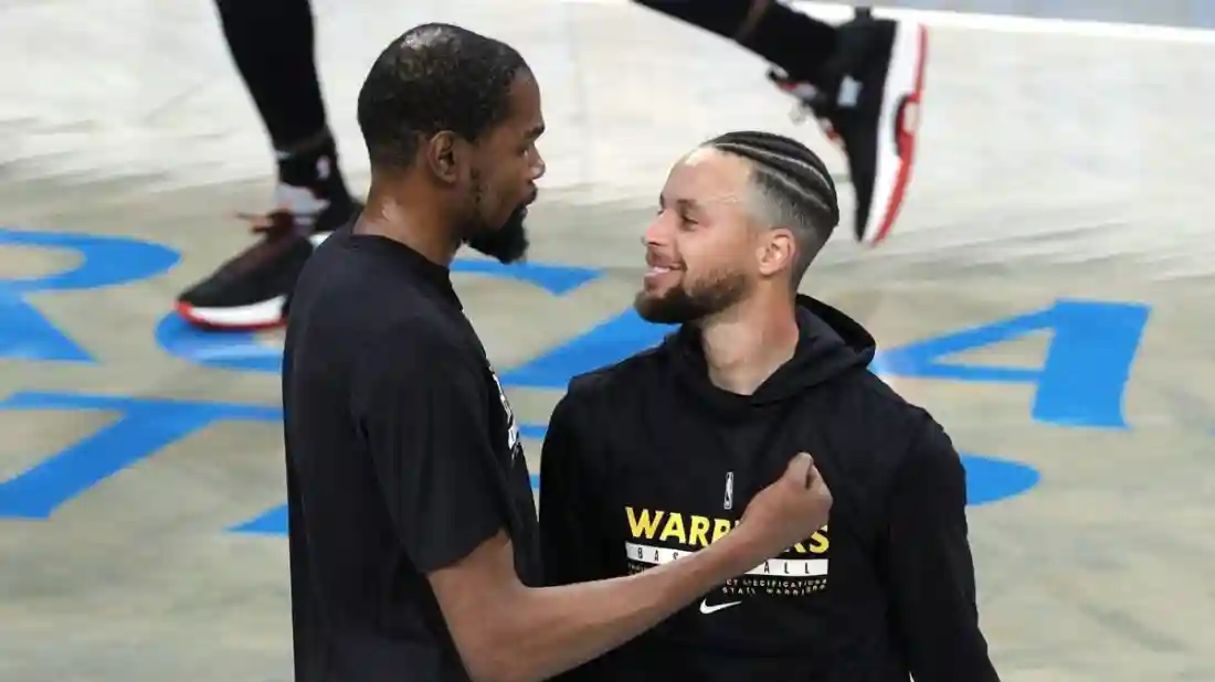 Kevin Durant pays massive homage to Warriors’ Stephen Curry